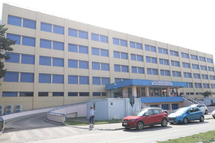 Clădirea Spitalului Județean de Urgență Dr. Pompei Samarian din Călărași