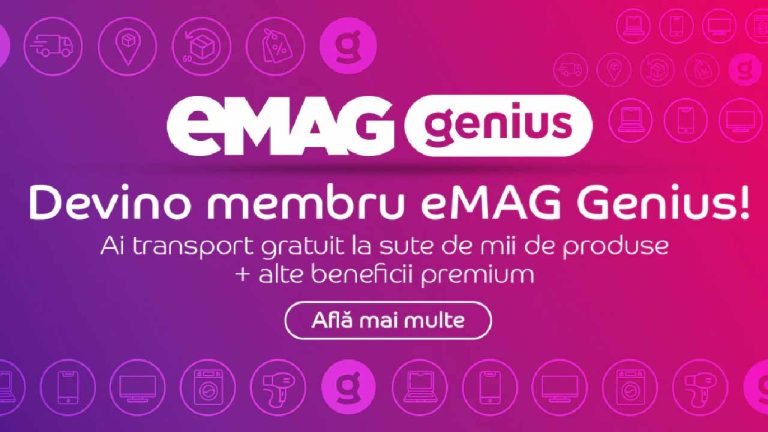 emag genius pret beneficii 2026