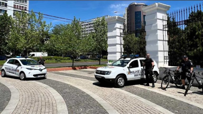 Echipaj patrulare auto ordine publica interventie trafic local