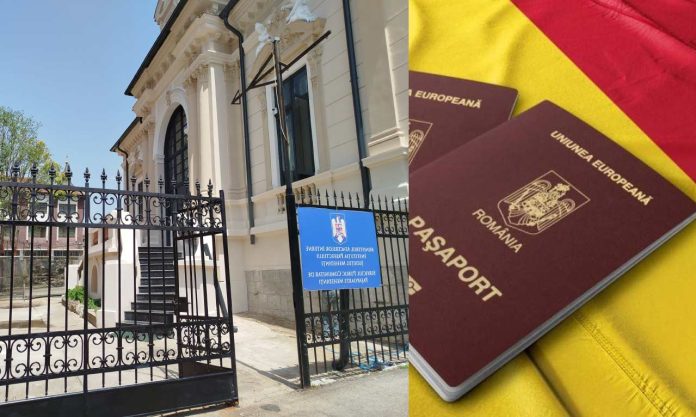 Programări și Contact Pașapoarte Mehedinți Clădirea Prefecturii Mehedinți unde se află Serviciul de Pașapoarte