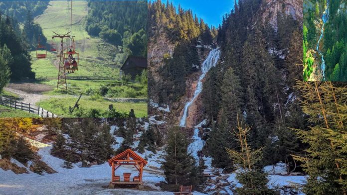 Telescaunul Borșa, Cascada Cailor