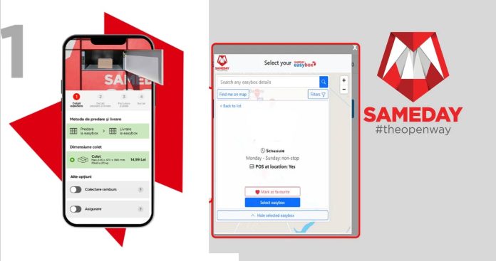 Aplicația Sameday App