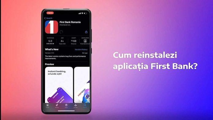 Probleme aplicația First Mobile Bank