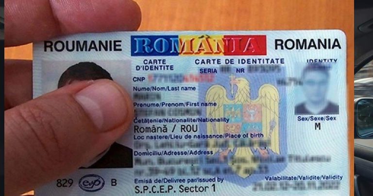 Carte de identitate pierdută