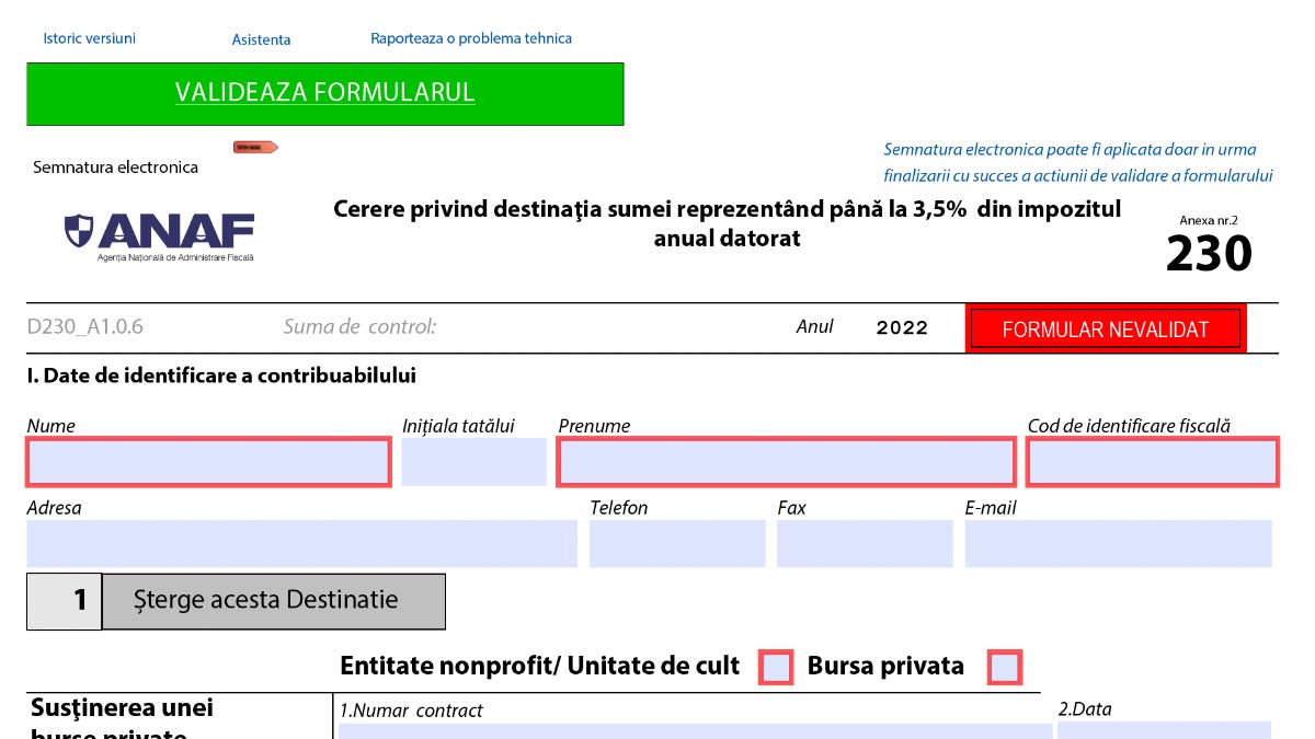 Declarația 230 în 2026: Ghid Complet + Depunere Online