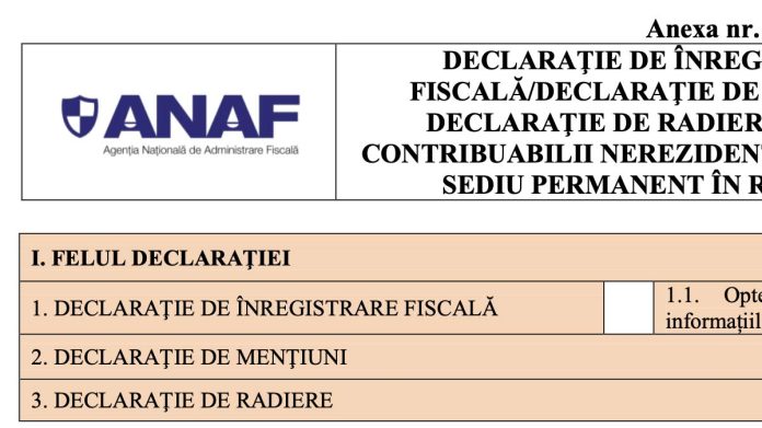 Numărul de identificare fiscală NIF Numărul de identificare fiscală NIF