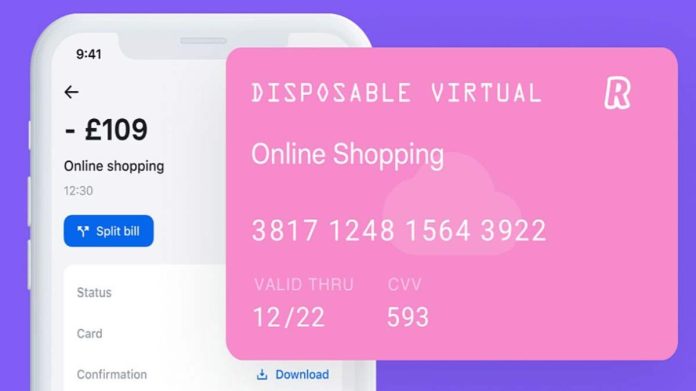 Card virtual Revolut
