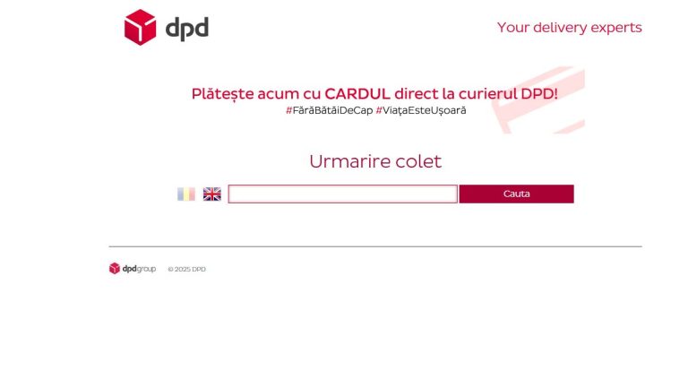 Urmarire Colet DPD Romania 2026