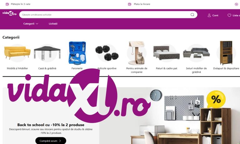 vidaXL România – contact, retur și asistență clienți