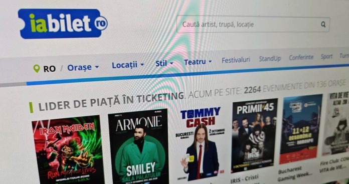 Concert live bilete iabilet scanare telefon