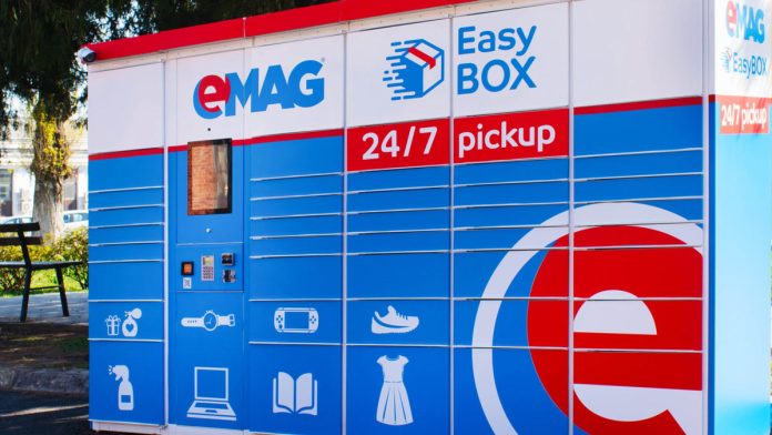 eMAG Easybox ridicare comanda cod pin retur plata card
