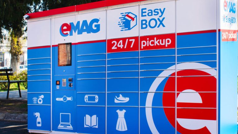 eMAG Easybox ridicare comanda cod pin retur plata card