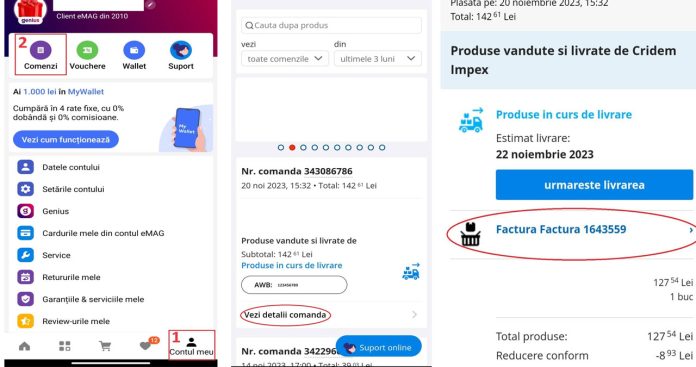 Descărcare Facturi eMAG Ghid Firme și Contabilitate 2026